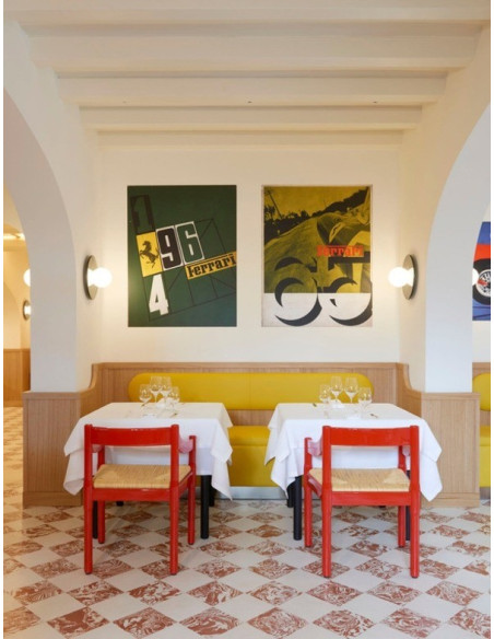 Upholstered wall paneling for Bar, Restaurant, Cafe, Fast Food, Pizzeria, Livingroom, Office.
