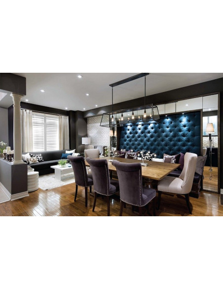 Upholstered wall paneling for Bar, Restaurant, Cafe, Fast Food, Pizzeria, Livingroom, Office.