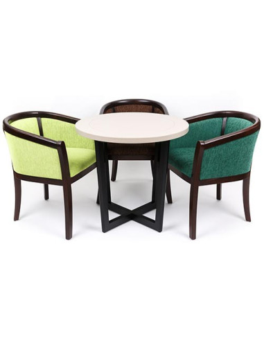 Denver  -  Upholstered armchair for Your Bar,...