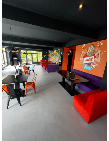 DONIA C – Canapele pentru Living, Birou, Restaurant, Cafenea, Fast-Food, Pizzerie, Bar