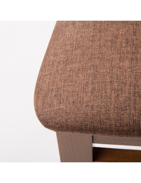 PEDRO with upholstered seat  -  Upholstered chairs for Your Bar, Cafe, Fast Food, Pizzeria, Livingroom, Office, Restaurant