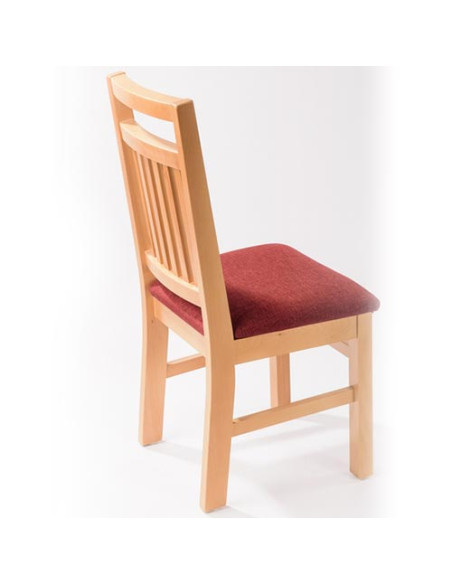 PEDRO with upholstered seat  -  Upholstered chairs for Your Bar, Cafe, Fast Food, Pizzeria, Livingroom, Office, Restaurant