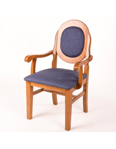 REGAL -  Upholstered armchair for Your Bar,...