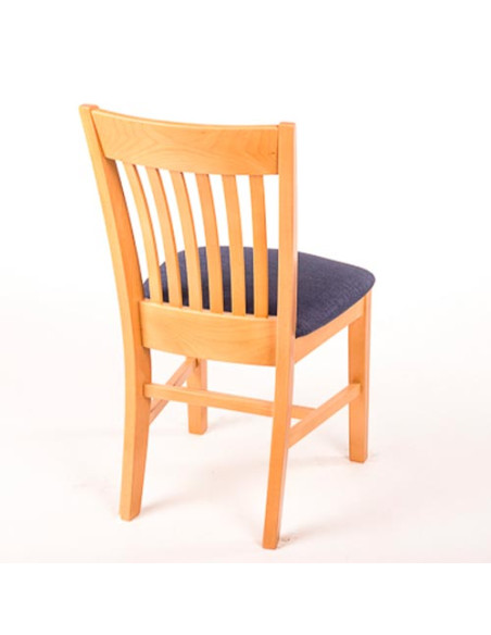 HENRY with upholstered seat  -  Upholstered chairs for Your Bar, Cafe, Fast Food, Pizzeria, Livingroom, Office, Restaurant