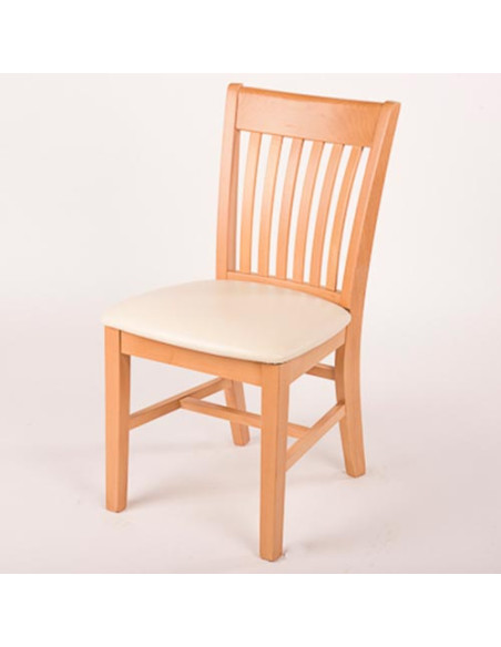 HENRY with upholstered seat  -  Upholstered chairs for Your Bar, Cafe, Fast Food, Pizzeria, Livingroom, Office, Restaurant