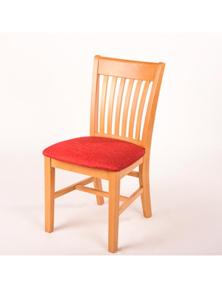 HENRY with upholstered seat  -  Upholstered chairs for Your Bar, Cafe, Fast Food, Pizzeria, Livingroom, Office, Restaurant