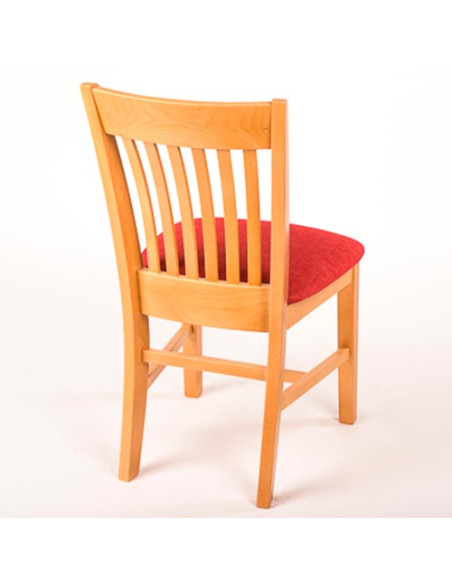 HENRY with upholstered seat  -  Upholstered chairs for Your Bar, Cafe, Fast Food, Pizzeria, Livingroom, Office, Restaurant