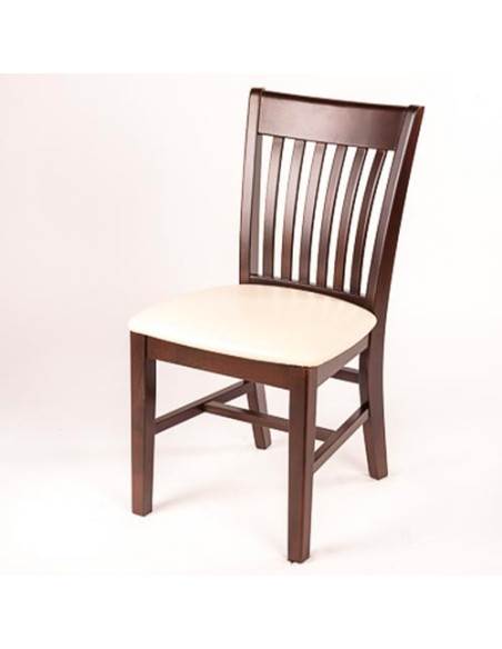 HENRY with upholstered seat  -  Upholstered chairs for Your Bar, Cafe, Fast Food, Pizzeria, Livingroom, Office, Restaurant