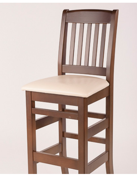 BULDOG BAR with upholstered seat  -  Upholstered chairs for Your Bar, Cafe, Fast Food, Pizzeria, Restaurant