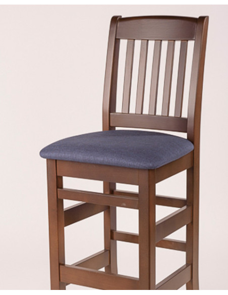 BULDOG BAR with upholstered seat  -  Upholstered chairs for Your Bar, Cafe, Fast Food, Pizzeria, Restaurant