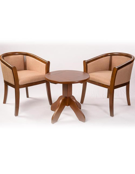 Denver  -  Upholstered armchair for Your Bar, Cafe, Fast Food, Pizzeria, Livingroom, Office, Restaurant