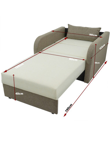 SERENITY -  Convertible armchairs/sofa beds for...