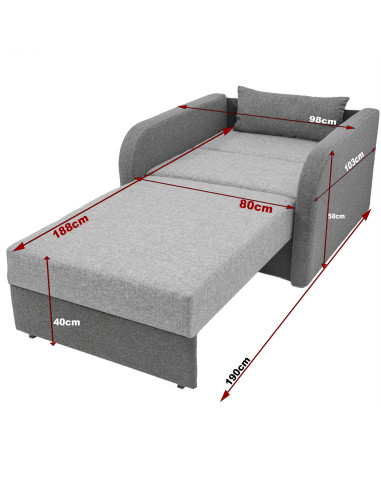 SERENITY -  Convertible armchairs/sofa beds for...