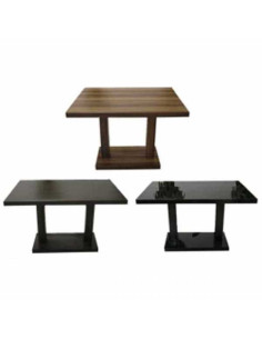 Giulia -  Tables with rectangular top and two central...