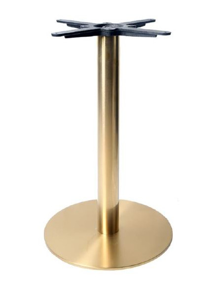 Alfa GOLD - Metal Table Base – for Bar, Restaurant, Horeca, Pizzeria, Fast Food