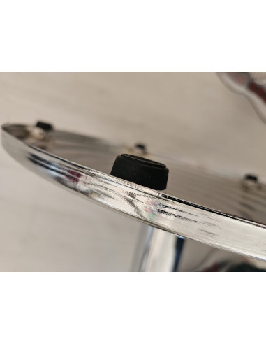 Pyramid Chrome - Metal Table Base – for Bar,...