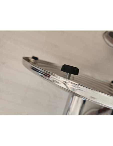 Pyramid Chrome - Metal Table Base – for Bar, Restaurant, Horeca, Pizzeria, Fast Food