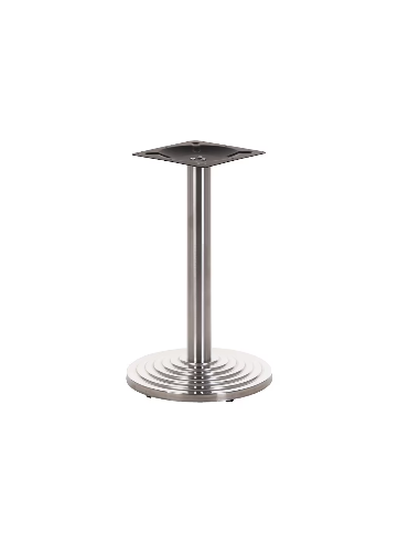 Pyramid Chrome - Metal Table Base – for Bar,...
