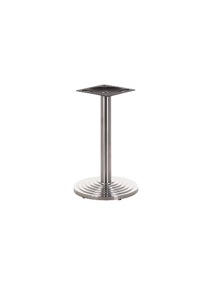 Pyramid Chrome - Metal Table Base – for Bar, Restaurant, Horeca, Pizzeria, Fast Food