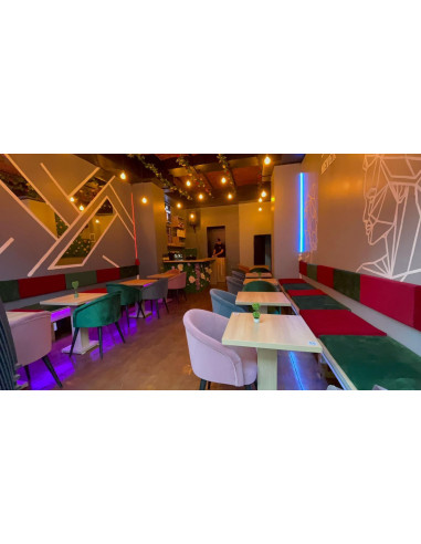 Upholstered wall paneling for Bar, Restaurant,...