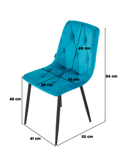 KARL – Scaune pentru Living, Birou, Restaurant, Cafenea, Fast-Food, Pizzerie, Bar