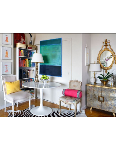 PLATINUM, TULIP Style Table, Round, 80x73 cm –...