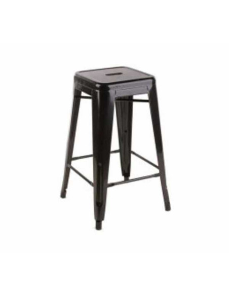 Tolix style -  Steel bar stool, industrial, steampunk