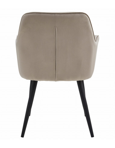 ROYAL P - Scaun HoReCa Beige Inchis Catifea  –...