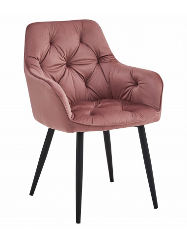ROYAL P - HoReCa Pink Velvet Chair  –...